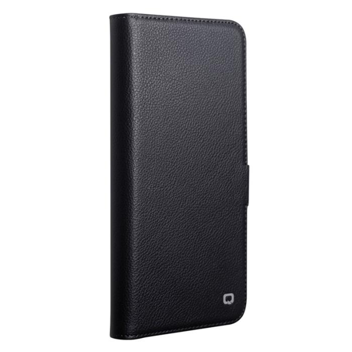 OEM - Plånboksfodral för Samsung Galaxy S26 Ultra Magnetiskt Äkta läder - Svart