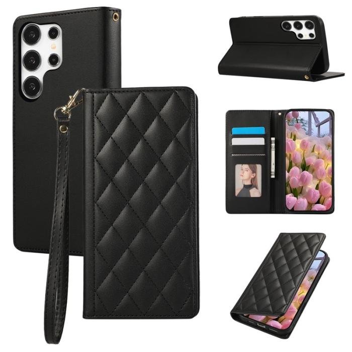 OEM - Plånboksfodral för Samsung Galaxy S26 Ultra RFID Blocking - Svart