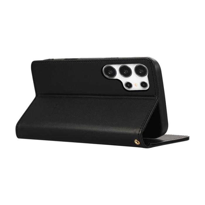 OEM - Plånboksfodral för Samsung Galaxy S26 Ultra RFID Blocking - Svart