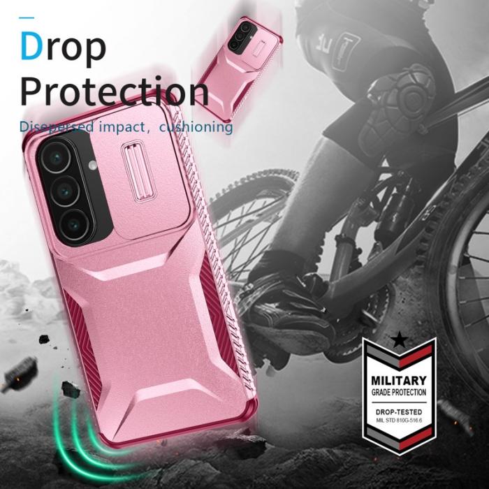 OEM - Mobilskal för Samsung Galaxy S26 Camshield TPU + PC - Rosa