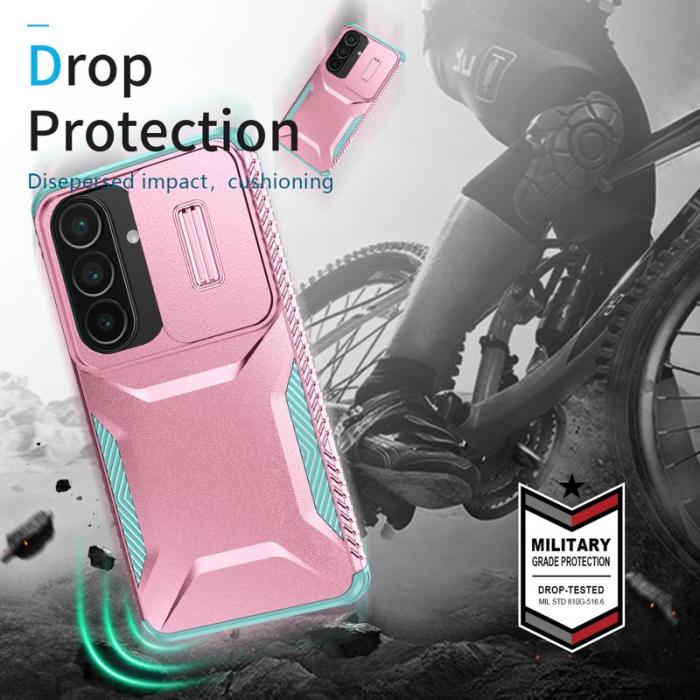 OEM - Mobilskal för Samsung Galaxy S26 Camshield TPU + PC - Rosa