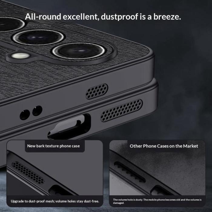 OEM - Mobilskal för Samsung Galaxy S26 Konstläder - Brun