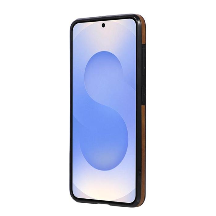 OEM - Mobilskal för Samsung Galaxy S26 Konstläder - Brun