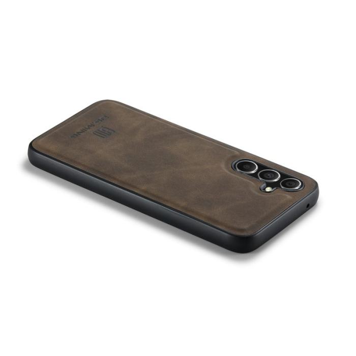 DG.MING - DG.Ming Mobilskal för Samsung Galaxy S26 Konstläder PC + TPU - Kaffe