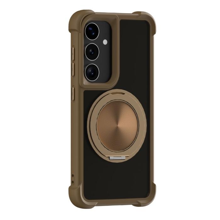 OEM - Mobilskal för Samsung Galaxy S26 Magnetiskt Kickstand TPU + PC - Guld