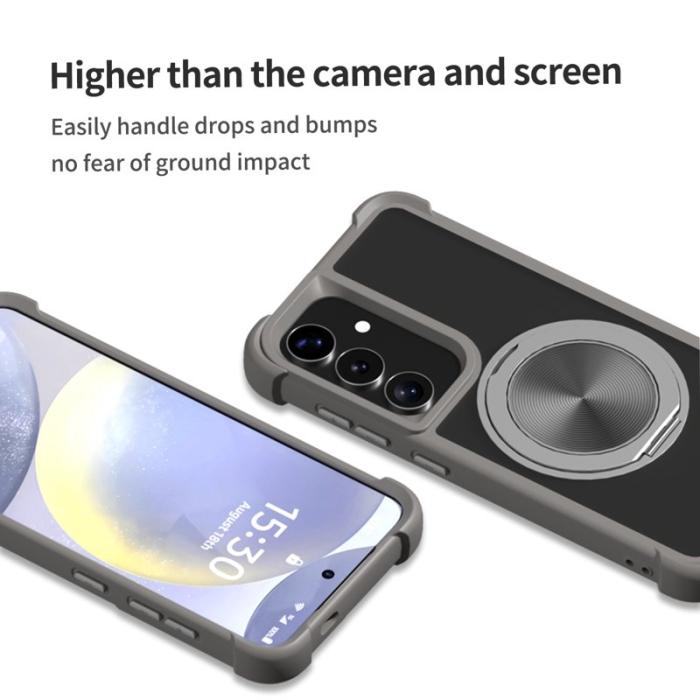 OEM - Mobilskal för Samsung Galaxy S26 Magnetiskt Kickstand TPU + PC - Svart