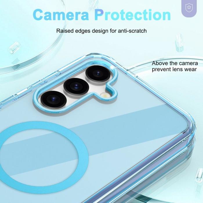 OEM - Mobilskal för Samsung Galaxy S26 Magnetiskt PC + TPU - Blå