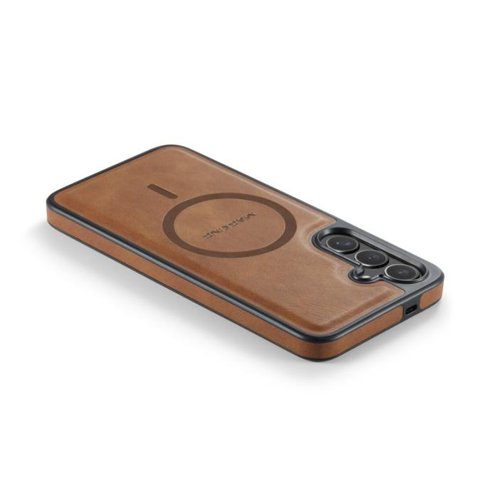 MAGKING - MAGKING Mobilskal för Samsung Galaxy S26 Magnetiskt PC + TPU - Brun