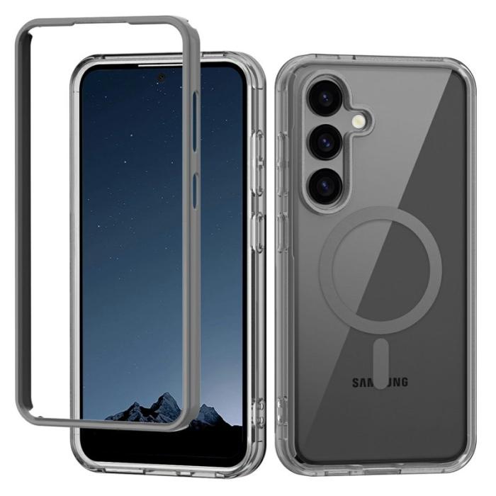 OEM - Mobilskal för Samsung Galaxy S26 Magnetiskt PC + TPU - Grå