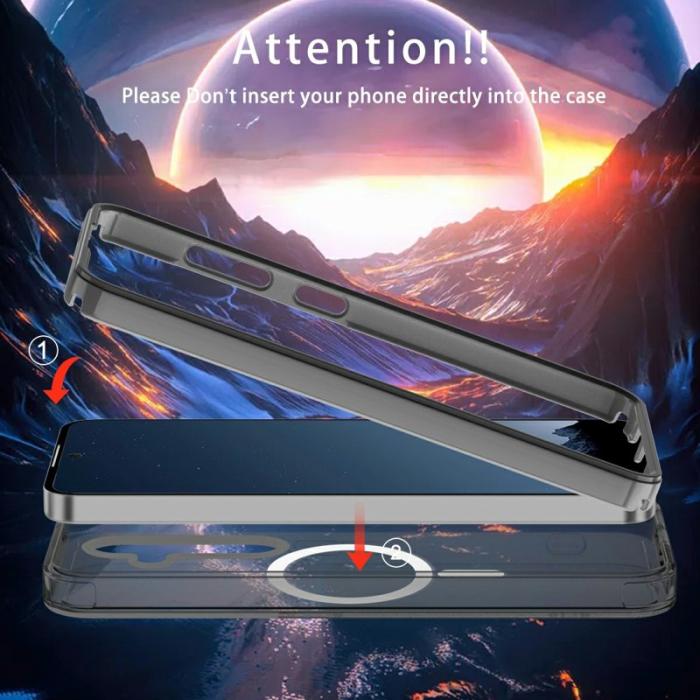 OEM - Mobilskal för Samsung Galaxy S26 Magnetiskt PC + TPU - Grå