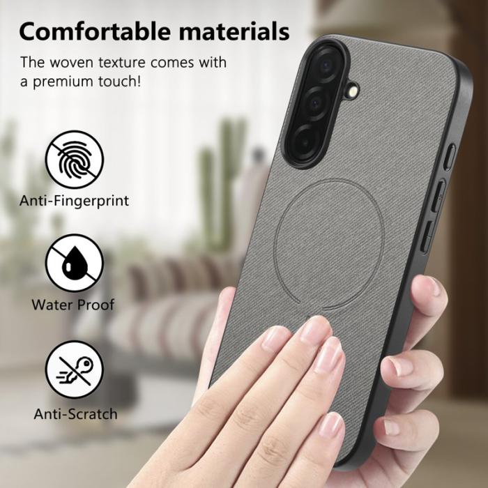 OEM - Mobilskal för Samsung Galaxy S26 Magnetiskt PC + TPU - Grå