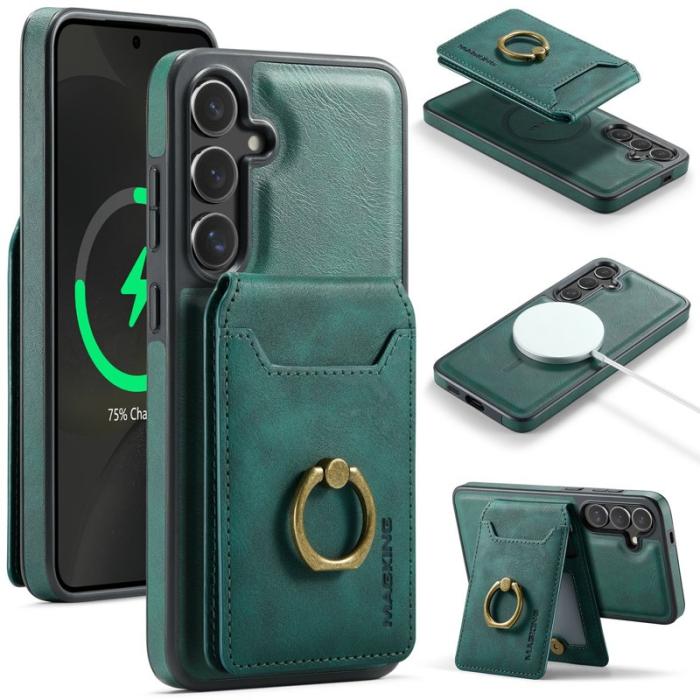 MAGKING - MAGKING Mobilskal för Samsung Galaxy S26 Magnetiskt PC + TPU - Grön