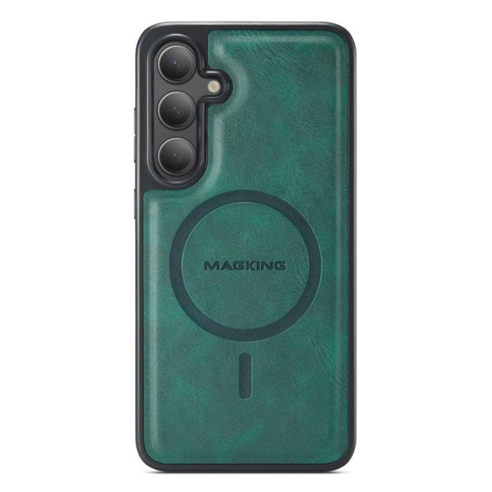 MAGKING - MAGKING Mobilskal för Samsung Galaxy S26 Magnetiskt PC + TPU - Grön