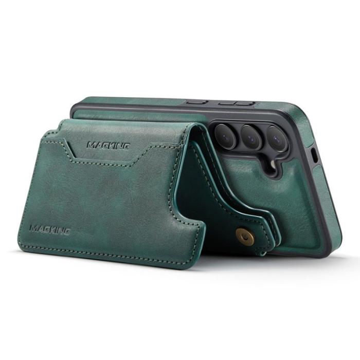 MAGKING - MAGKING Mobilskal för Samsung Galaxy S26 Magnetiskt PC + TPU - Grön