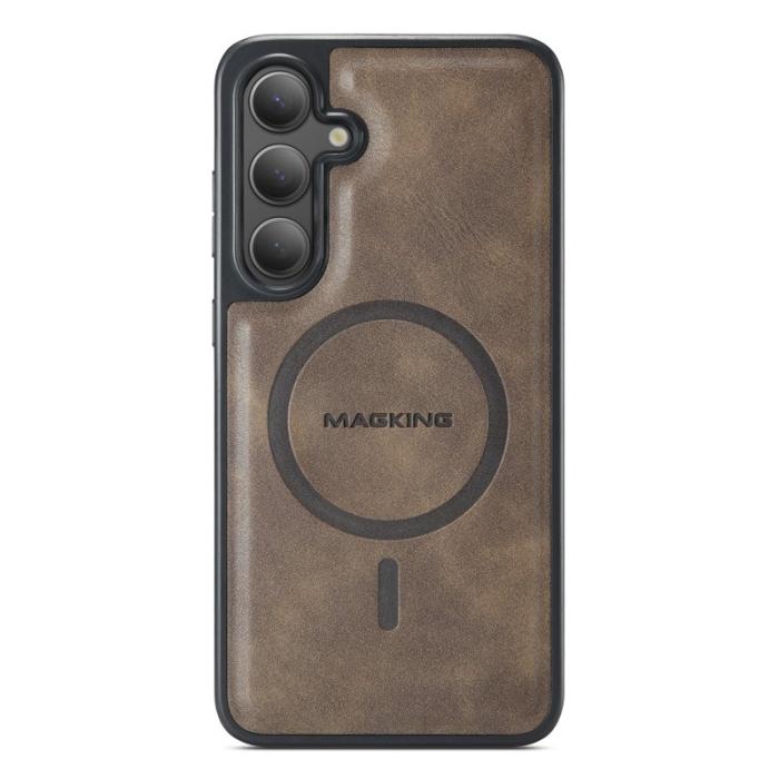 MAGKING - MAGKING Mobilskal för Samsung Galaxy S26 Magnetiskt PC + TPU - Kaffe