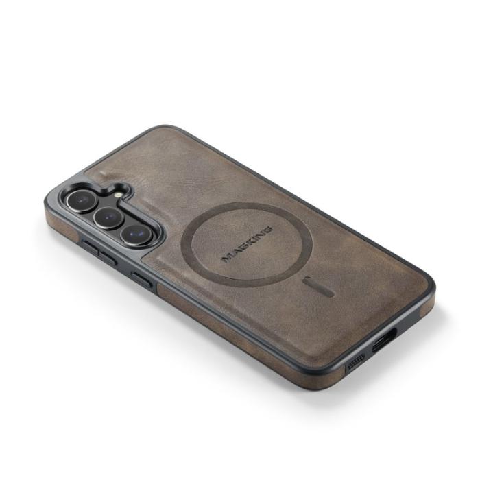 MAGKING - MAGKING Mobilskal för Samsung Galaxy S26 Magnetiskt PC + TPU - Kaffe