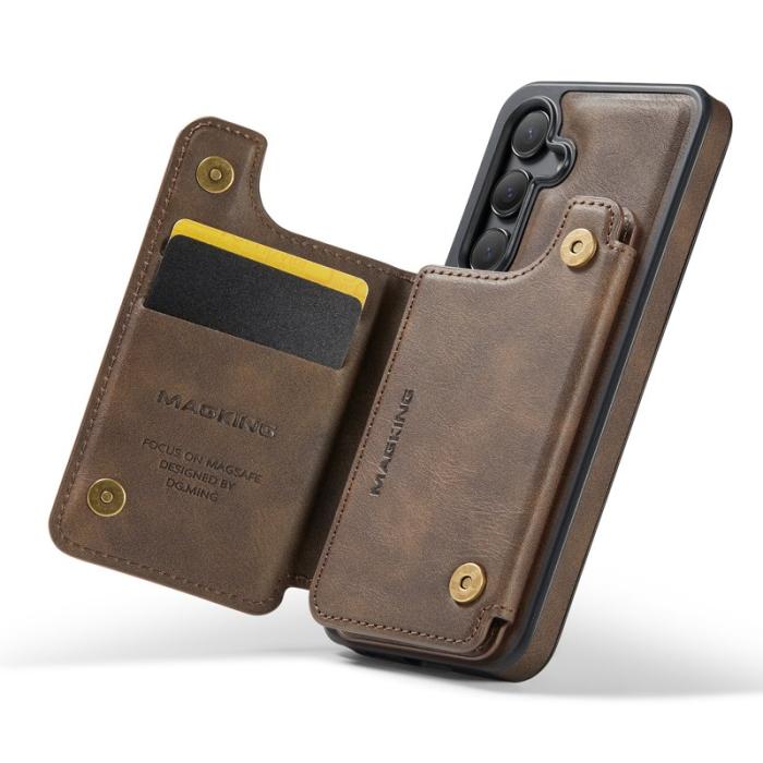 MAGKING - MAGKING Mobilskal för Samsung Galaxy S26 Magnetiskt PC + TPU - Kaffe