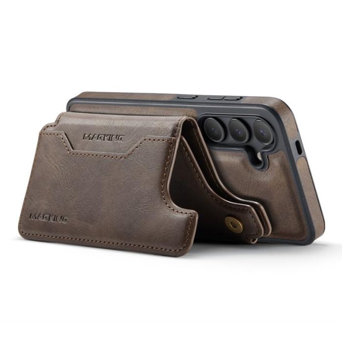 MAGKING - MAGKING Mobilskal för Samsung Galaxy S26 Magnetiskt PC + TPU - Kaffe