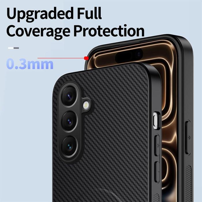 WANLONFENG - WANLONFENG Mobilskal för Samsung Galaxy S26 Magnetiskt PC Kickstand - Svart