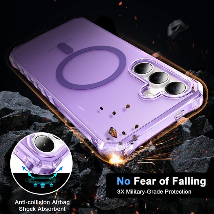 OEM - Mobilskal för Samsung Galaxy S26 Magnetiskt PC + TPU - Lila