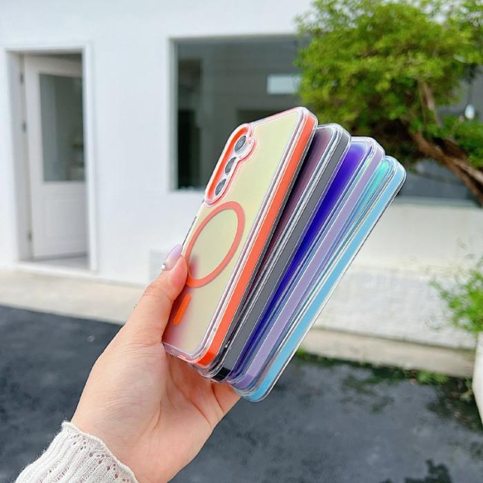 OEM - Mobilskal för Samsung Galaxy S26 Magnetiskt PC + TPU - Lila