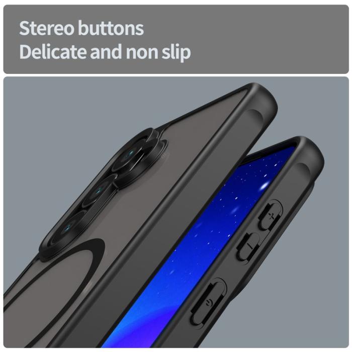 OEM - Mobilskal för Samsung Galaxy S26 Magnetiskt PC + TPU - Svart