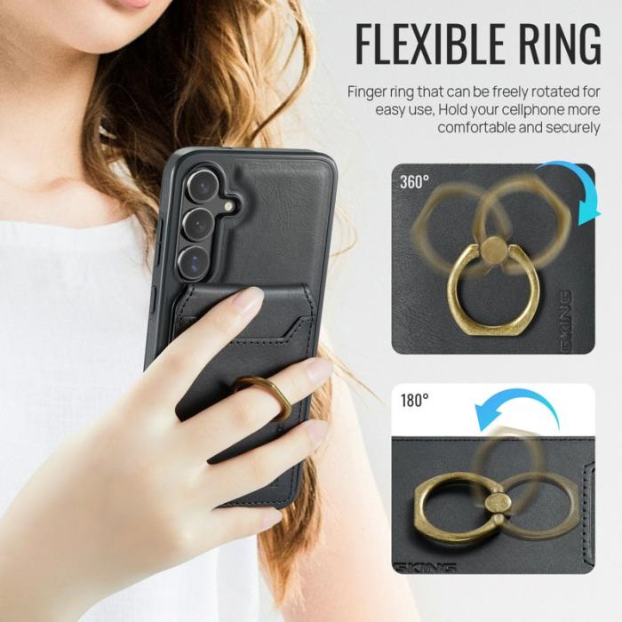 MAGKING - MAGKING Mobilskal för Samsung Galaxy S26 Magnetiskt PC + TPU - Svart