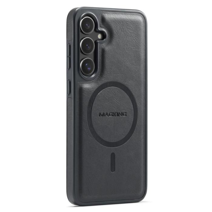 MAGKING - MAGKING Mobilskal för Samsung Galaxy S26 Magnetiskt PC + TPU - Svart