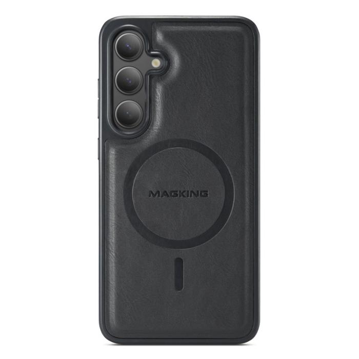 MAGKING - MAGKING Mobilskal för Samsung Galaxy S26 Magnetiskt PC + TPU - Svart