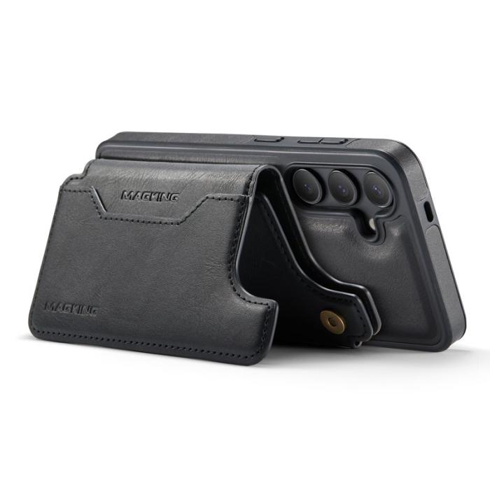 MAGKING - MAGKING Mobilskal för Samsung Galaxy S26 Magnetiskt PC + TPU - Svart