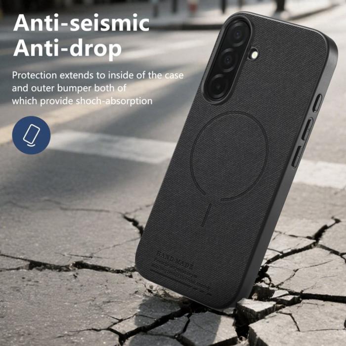 OEM - Mobilskal för Samsung Galaxy S26 Magnetiskt PC + TPU - Svart