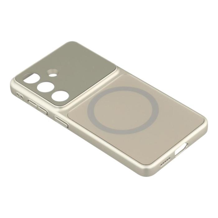 OEM - Mobilskal för Samsung Galaxy S26 Magnetiskt PC + TPU - Titangrå