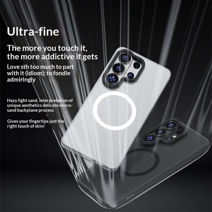 Benks - Benks Mobilskal för Samsung Galaxy S26 Magnetiskt PC + TPU - Vit