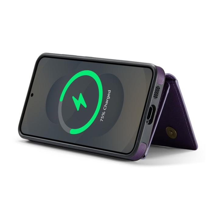 MAGKING - MAGKING Mobilskal för Samsung Galaxy S26 Magnetiskt PU + TPU - Lila