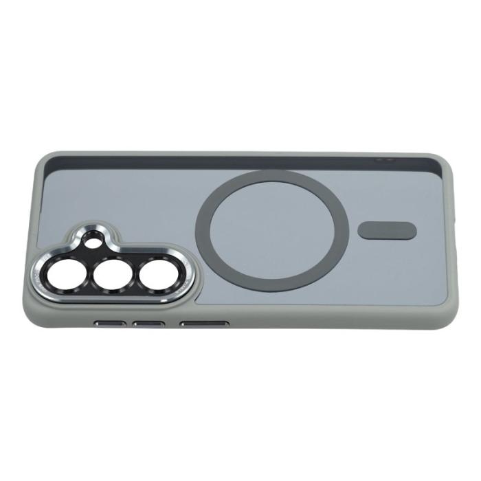 OEM - Mobilskal för Samsung Galaxy S26 Magnetiskt TPU + Akryl - Grå