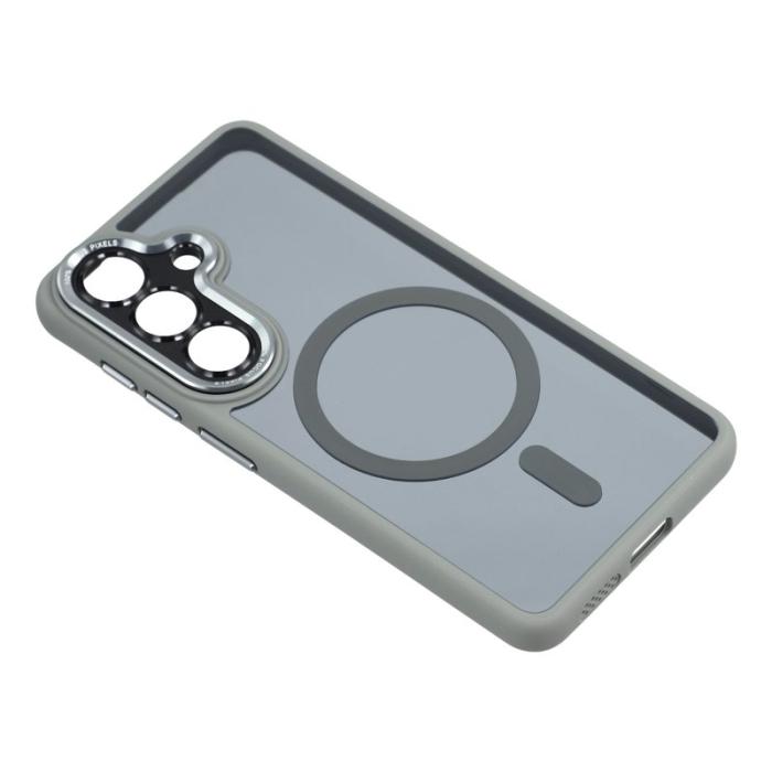 OEM - Mobilskal för Samsung Galaxy S26 Magnetiskt TPU + Akryl - Grå