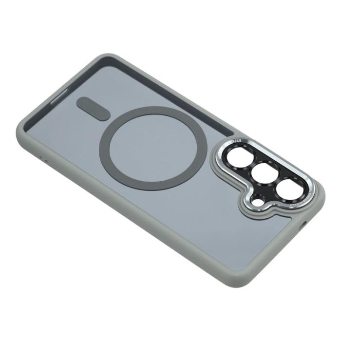 OEM - Mobilskal för Samsung Galaxy S26 Magnetiskt TPU + Akryl - Grå