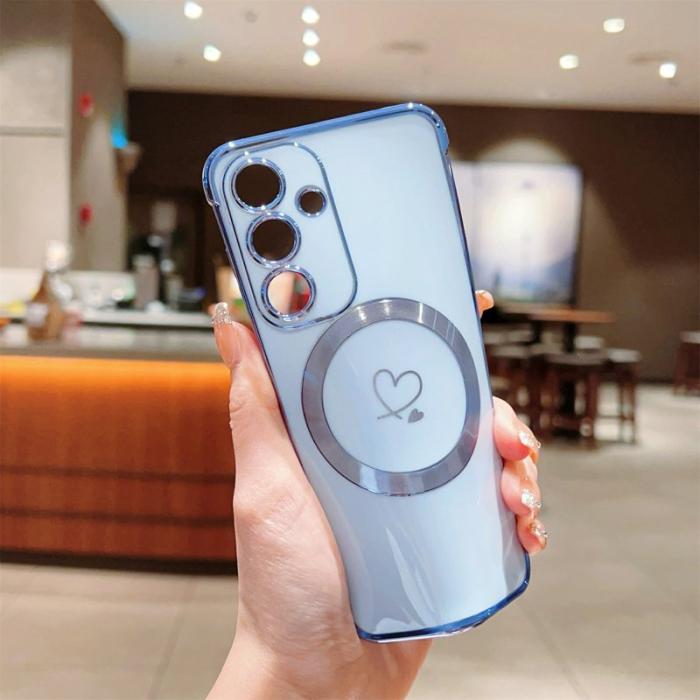 OEM - Mobilskal för Samsung Galaxy S26 Magnetiskt TPU - Blå