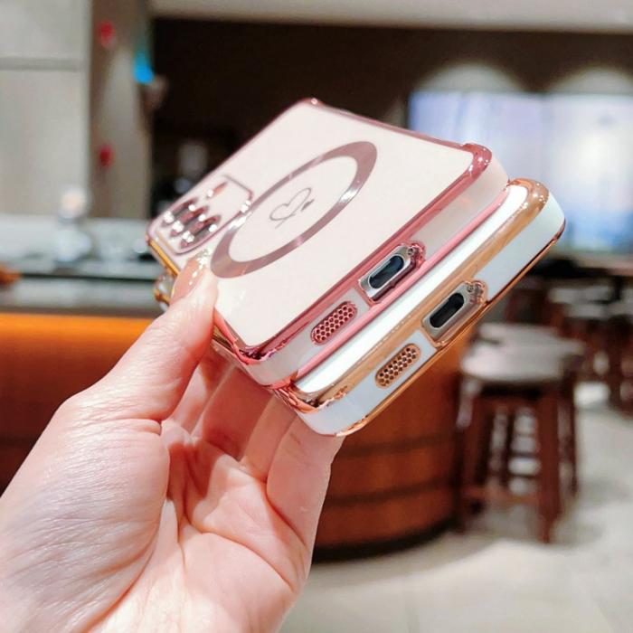 OEM - Mobilskal för Samsung Galaxy S26 Magnetiskt TPU - Elfenben Vit