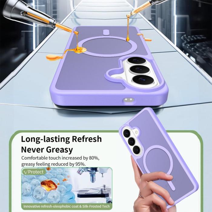 OEM - Mobilskal för Samsung Galaxy S26 Magnetiskt TPU - Lila