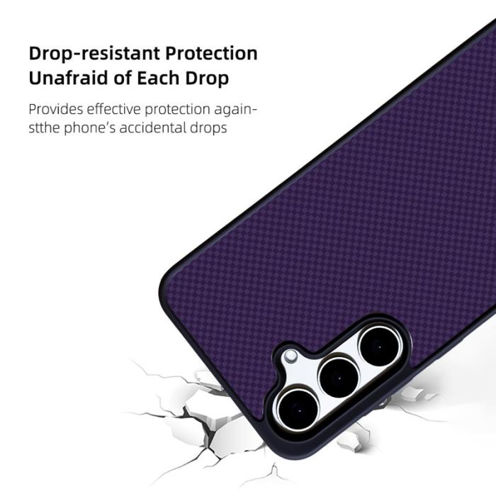 EYCASE - EYCASE Mobilskal för Samsung Galaxy S26 Magnetiskt TPU - Mörklila