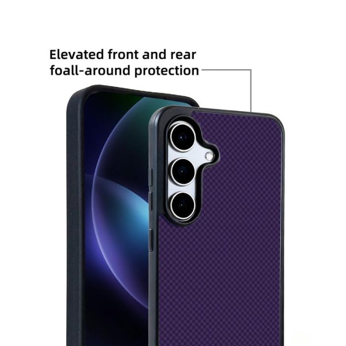 EYCASE - EYCASE Mobilskal för Samsung Galaxy S26 Magnetiskt TPU - Mörklila