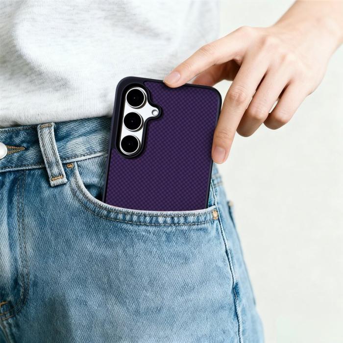 EYCASE - EYCASE Mobilskal för Samsung Galaxy S26 Magnetiskt TPU - Mörklila