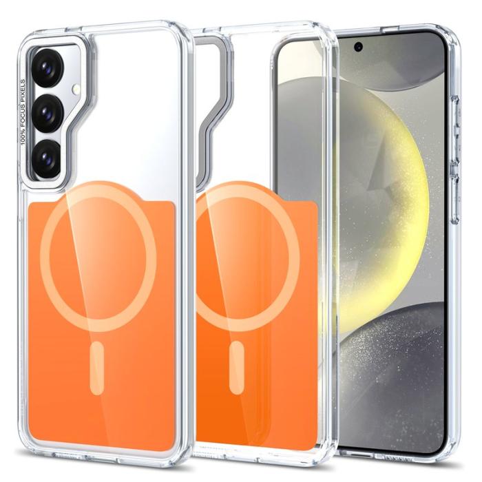 OEM - Mobilskal för Samsung Galaxy S26 Magnetiskt TPU - Orange