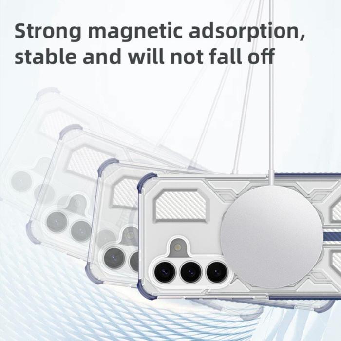 OEM - Mobilskal för Samsung Galaxy S26 Magnetiskt TPU + PC - Blå