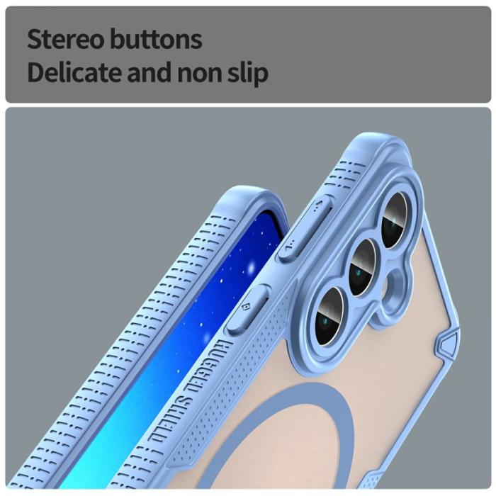 OEM - Mobilskal för Samsung Galaxy S26 Magnetiskt TPU + PC - Blå