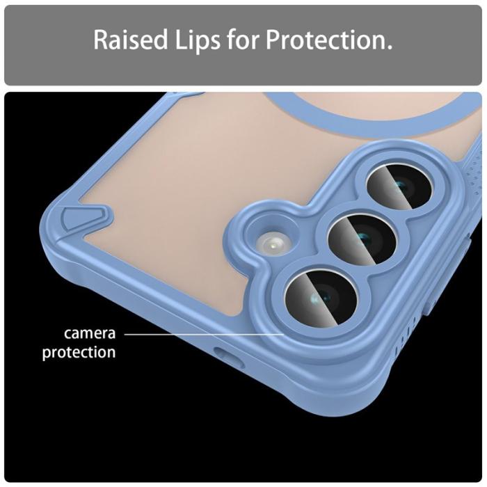 OEM - Mobilskal för Samsung Galaxy S26 Magnetiskt TPU + PC - Blå