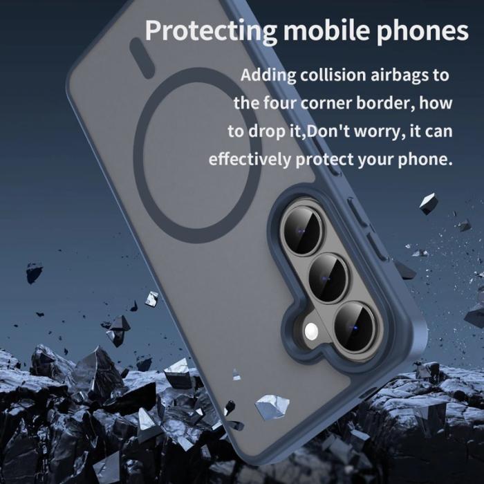 OEM - Mobilskal för Samsung Galaxy S26 Magnetiskt TPU + PC - Blå