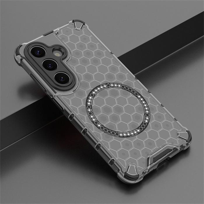 OEM - Mobilskal för Samsung Galaxy S26 Magnetiskt TPU + PC - Grå