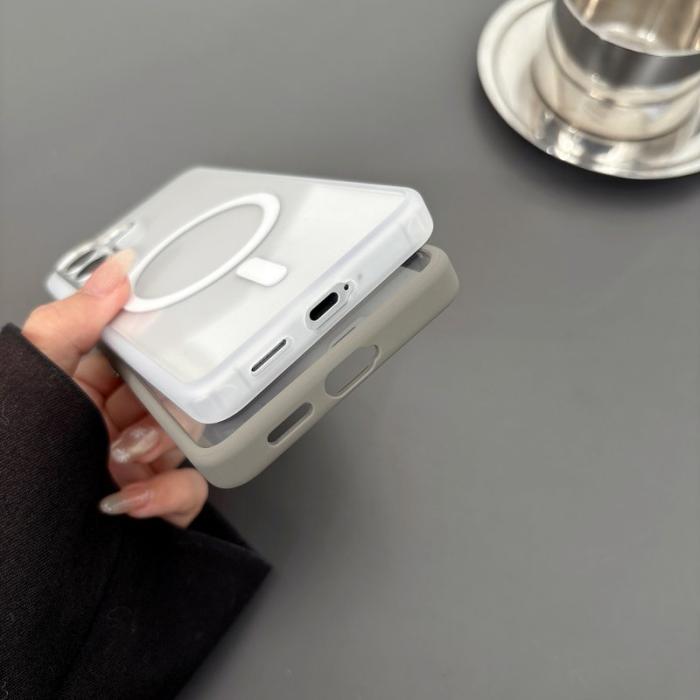 OEM - Mobilskal för Samsung Galaxy S26 Magnetiskt TPU + PC - Grå